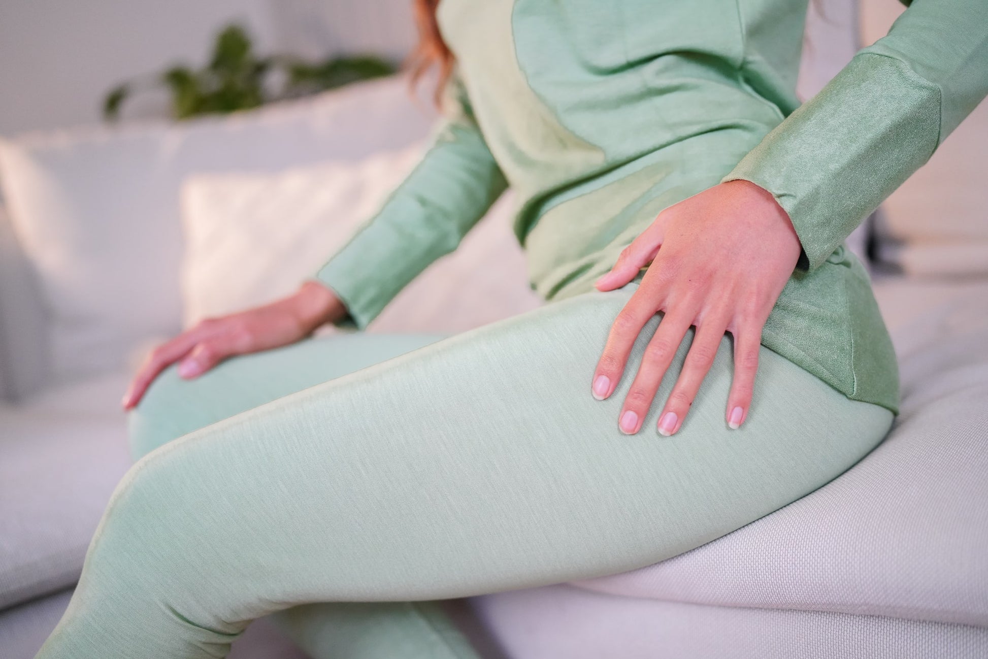 Lotus Leggings Mint - Bamboo image 10