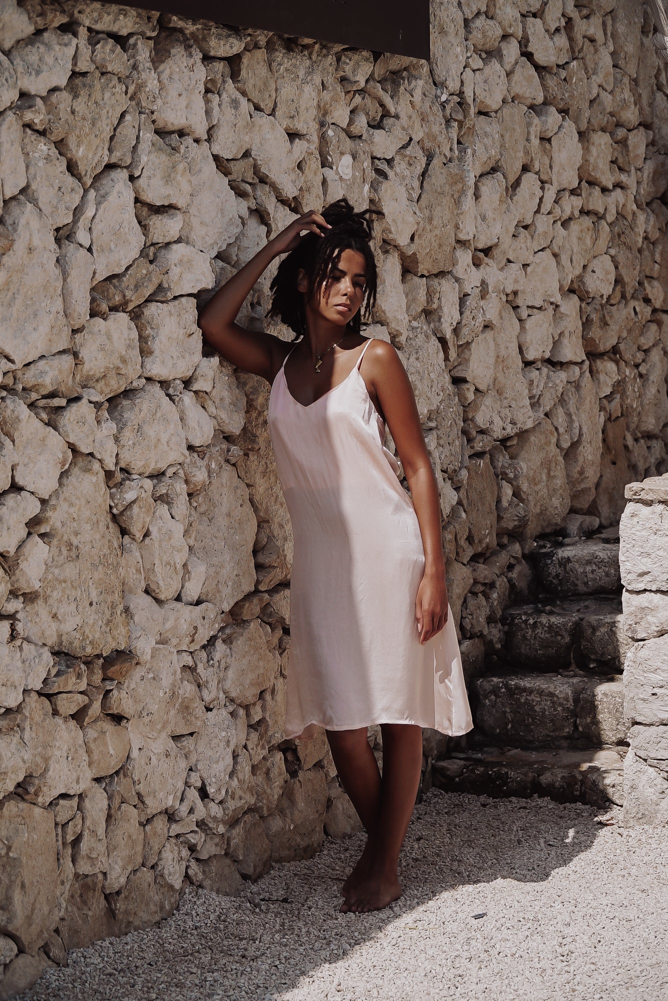 Elegance Pearl - Silk Dress image 9