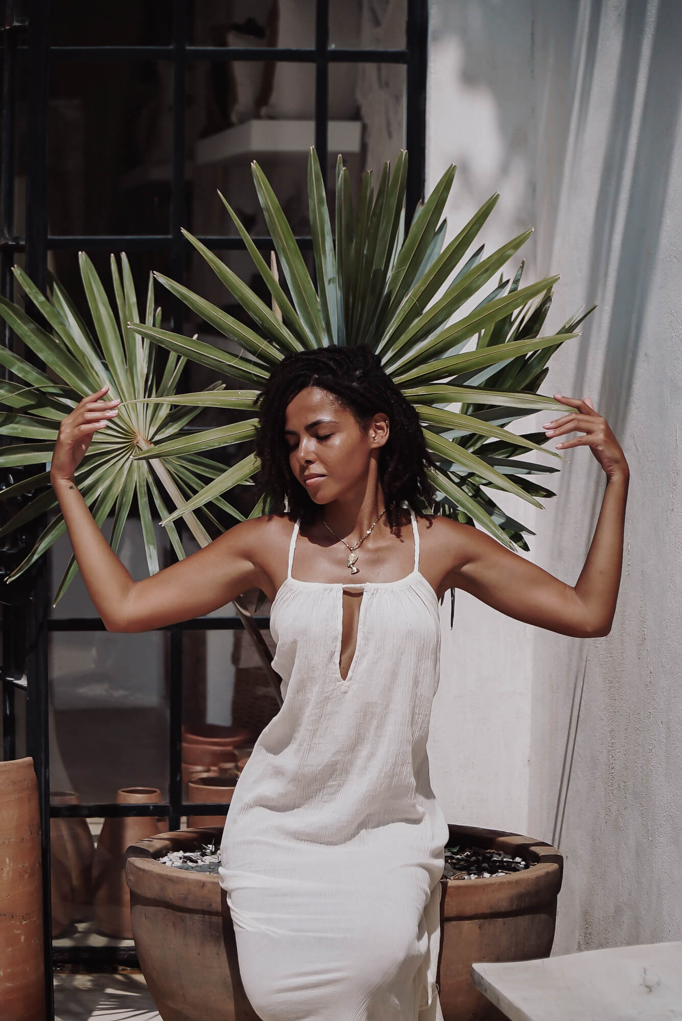 Grace Ivory - Organic Cotton Dress image 20