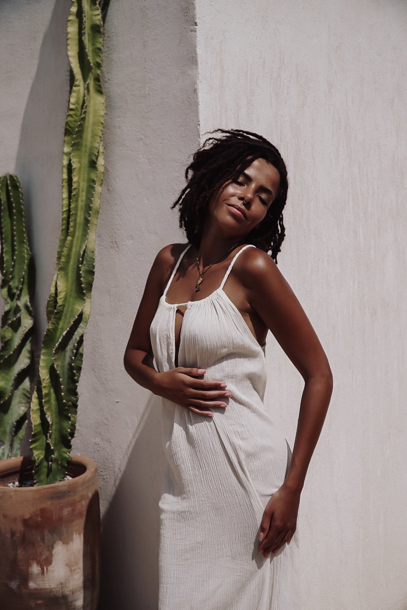 Grace Ivory - Organic Cotton Dress image 16