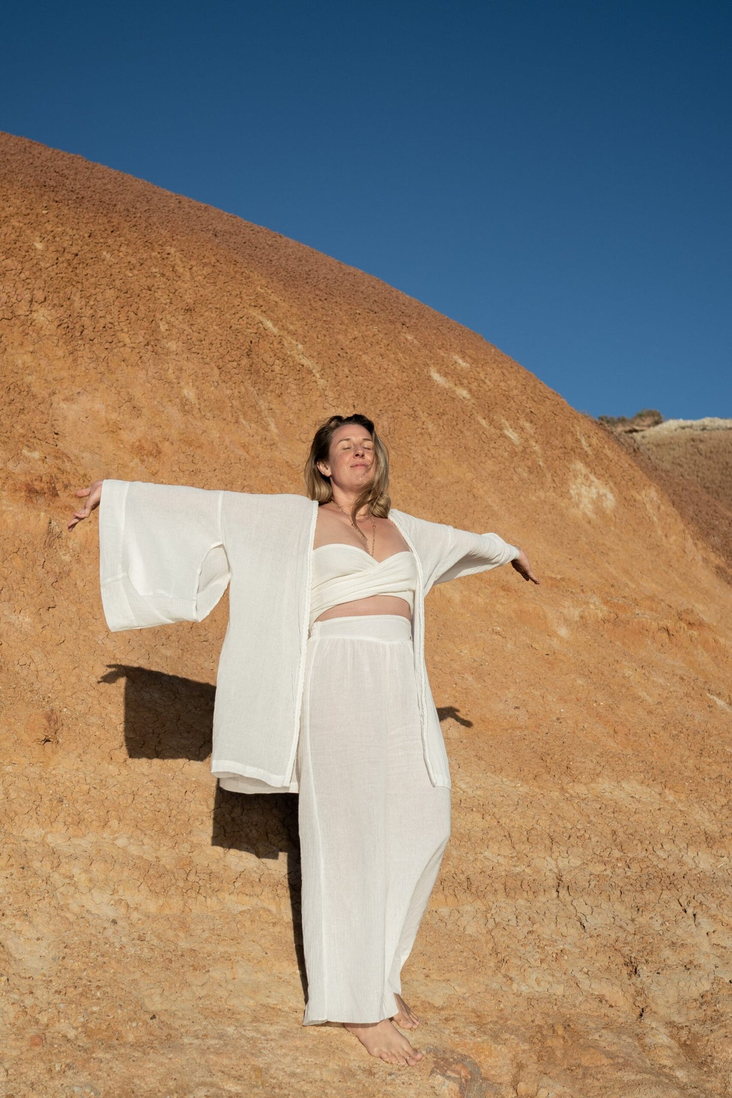 Tayu Pants White - Nettle Fibre image 5