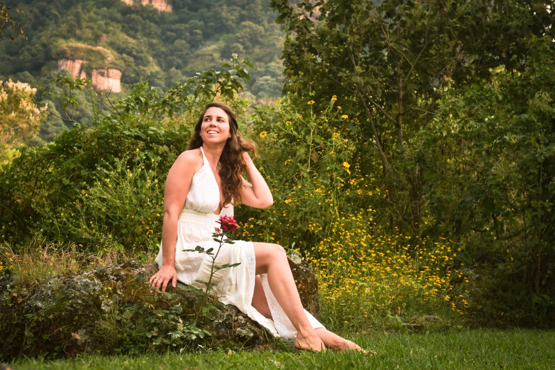 Venusian Rose Dress – Rosepetal Lace image 9