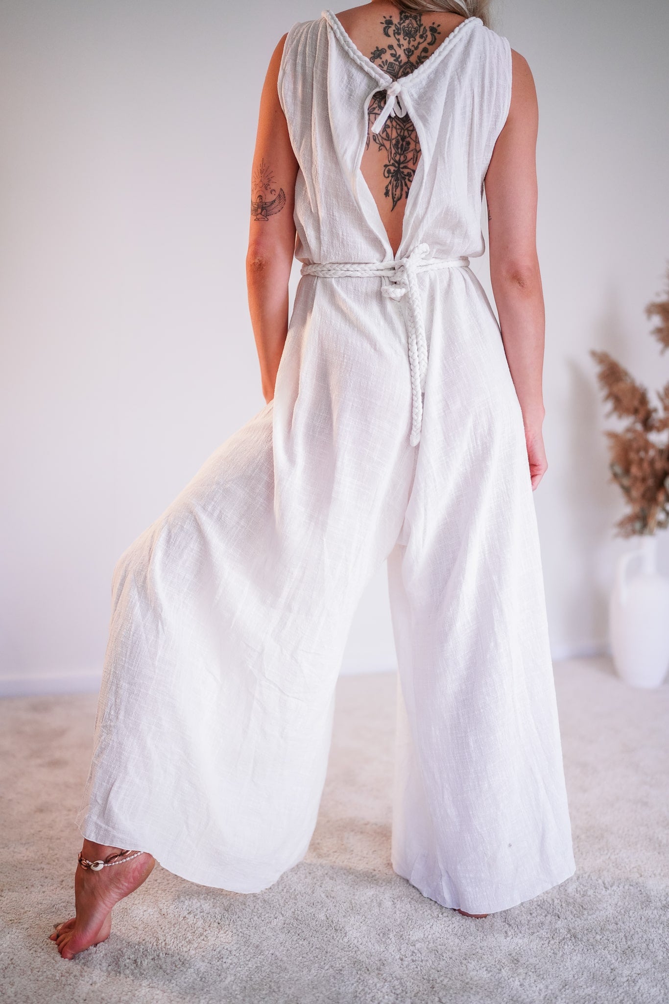 Joysuit White - Cotton Gauze image 6