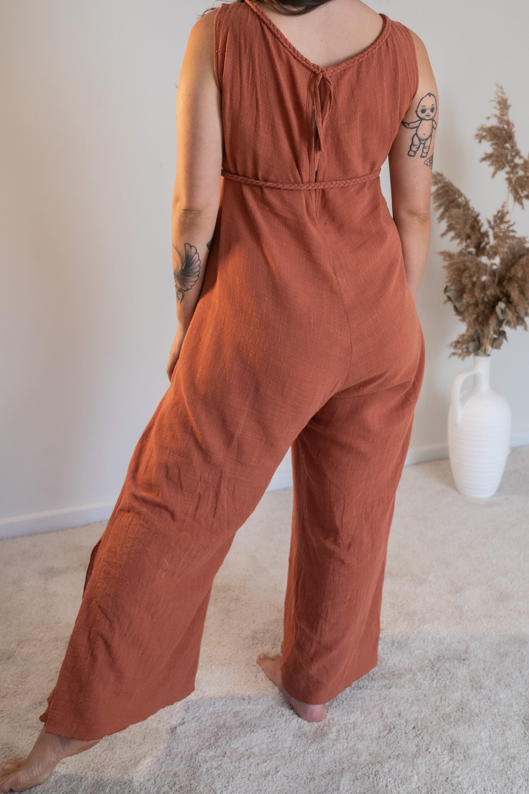 Joysuit Terracotta- Cotton Gauze image 5