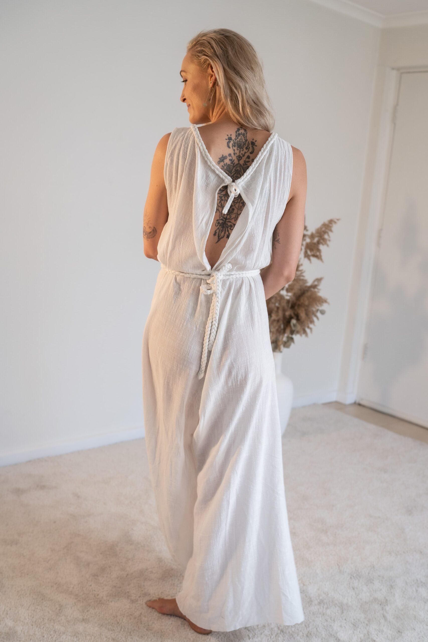 Joysuit White - Cotton Gauze image 16