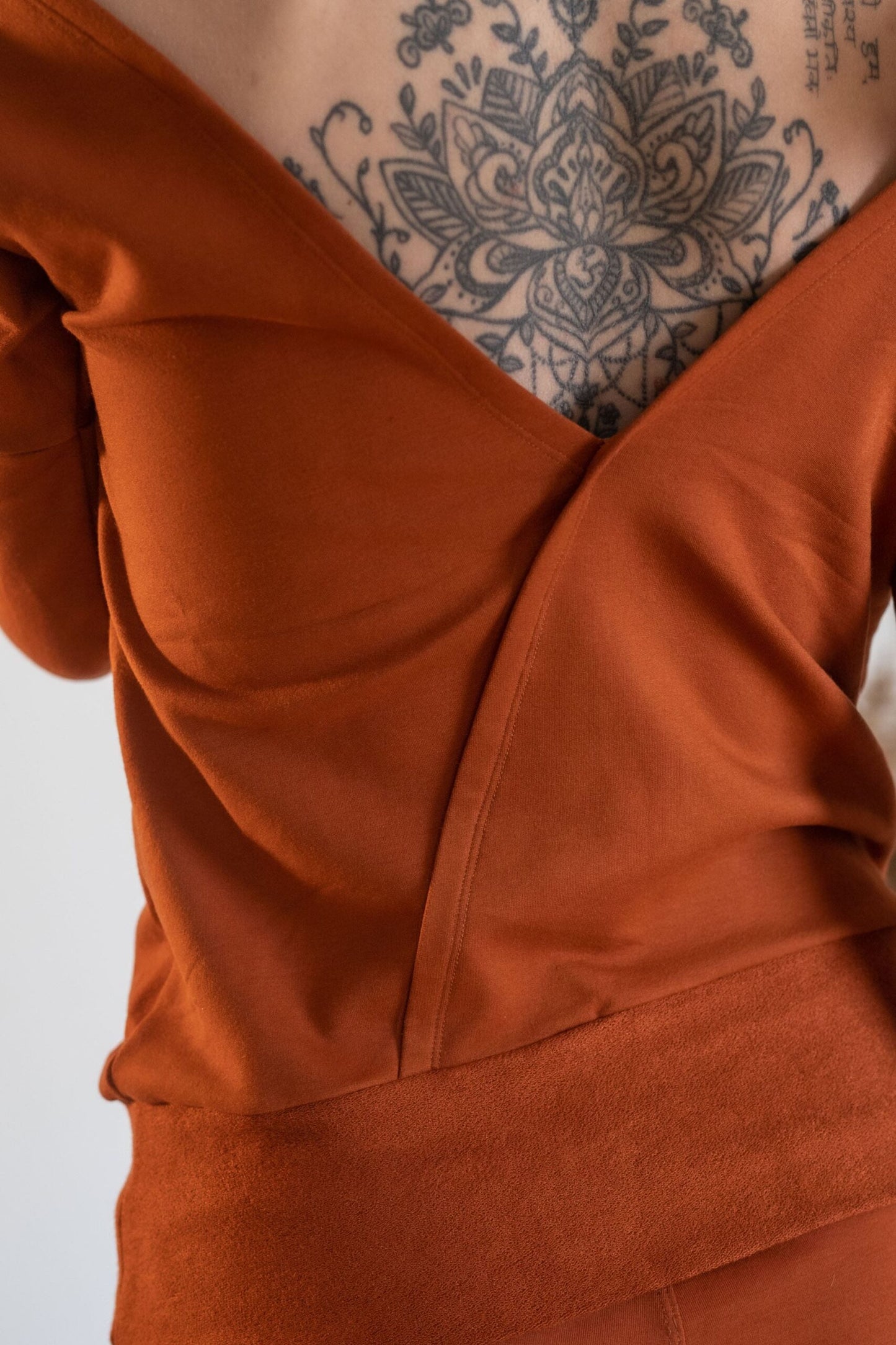 Soma Sweater Terracotta - Bamboo image 9