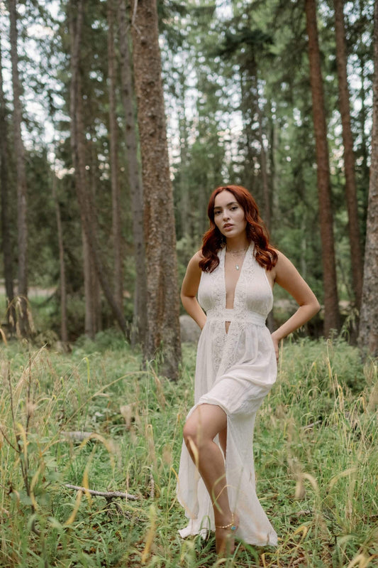 Venusian Rose Dress – Rosepetal Lace image 1