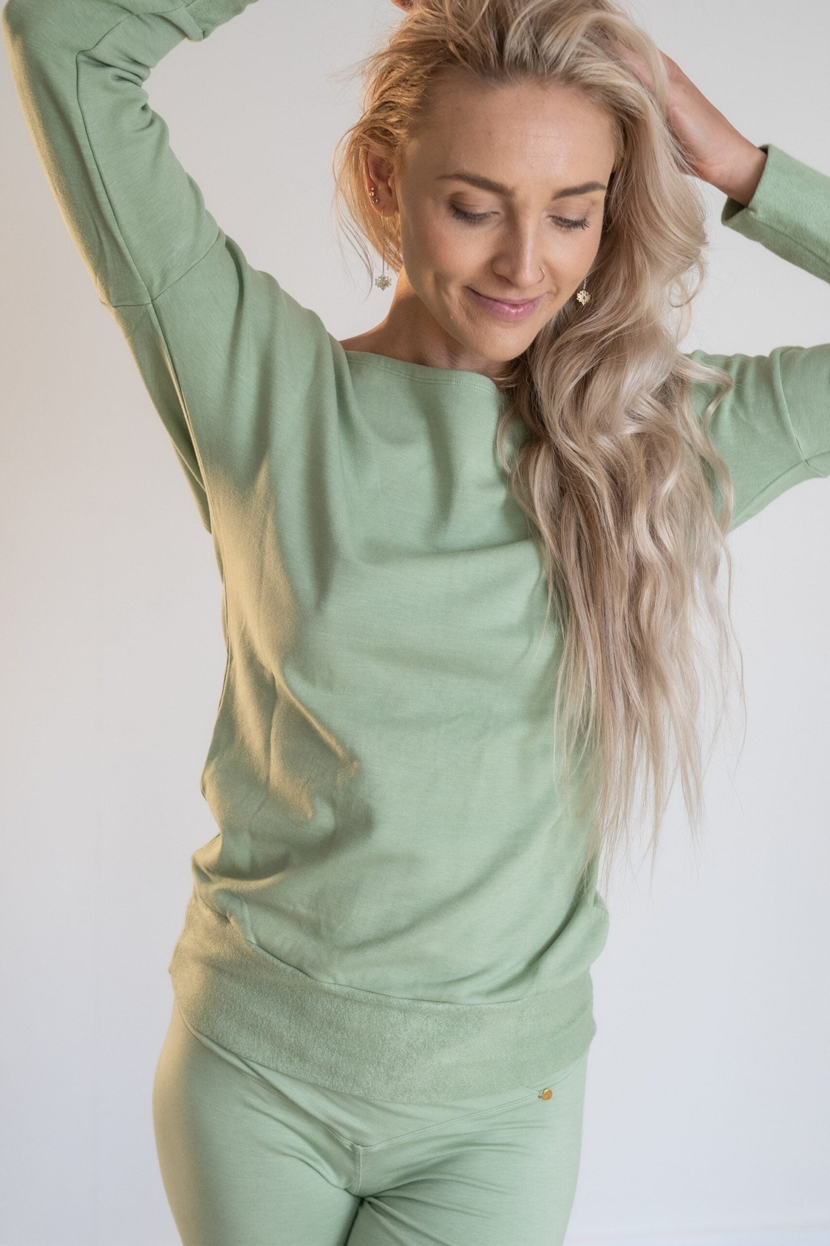 Soma Sweater Mint - Bamboo image 3
