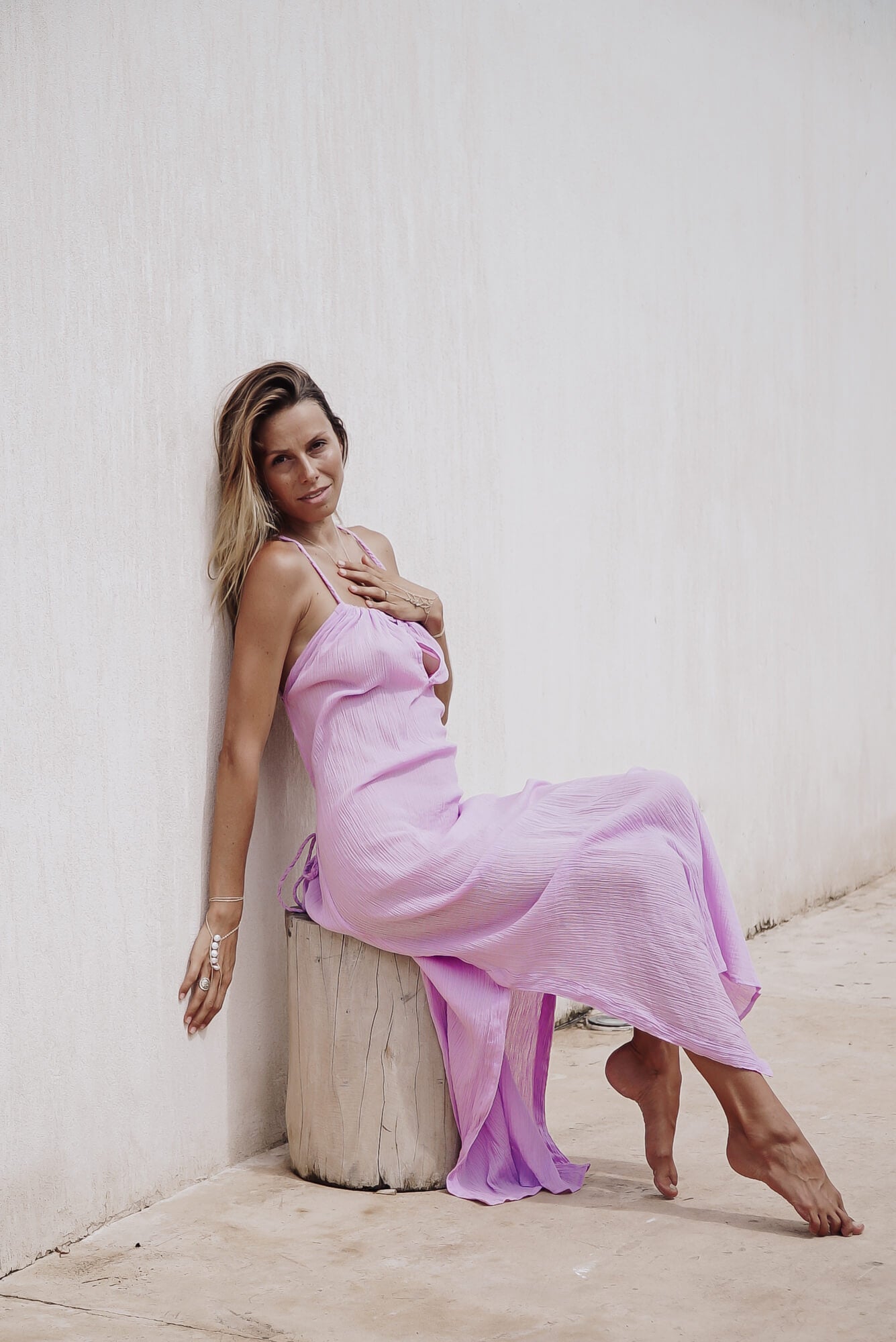 Grace Lavender - Organic Cotton Dress image 12