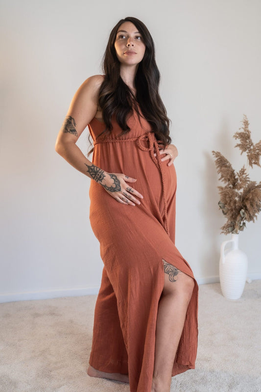 Joysuit Terracotta- Cotton Gauze image 0