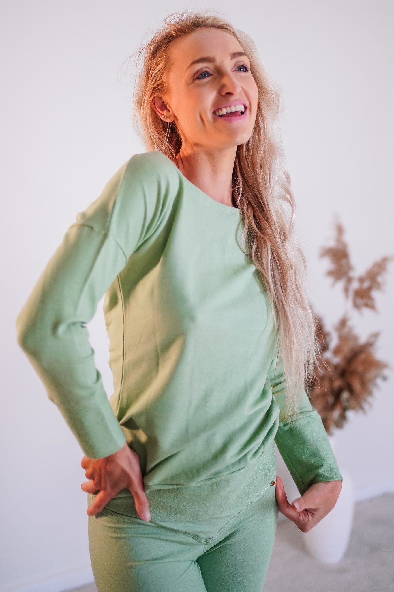 Soma Sweater Mint - Bamboo image 8