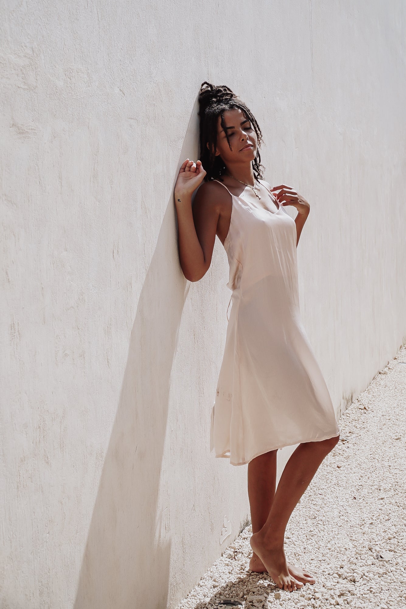 Elegance Pearl - Silk Dress image 5