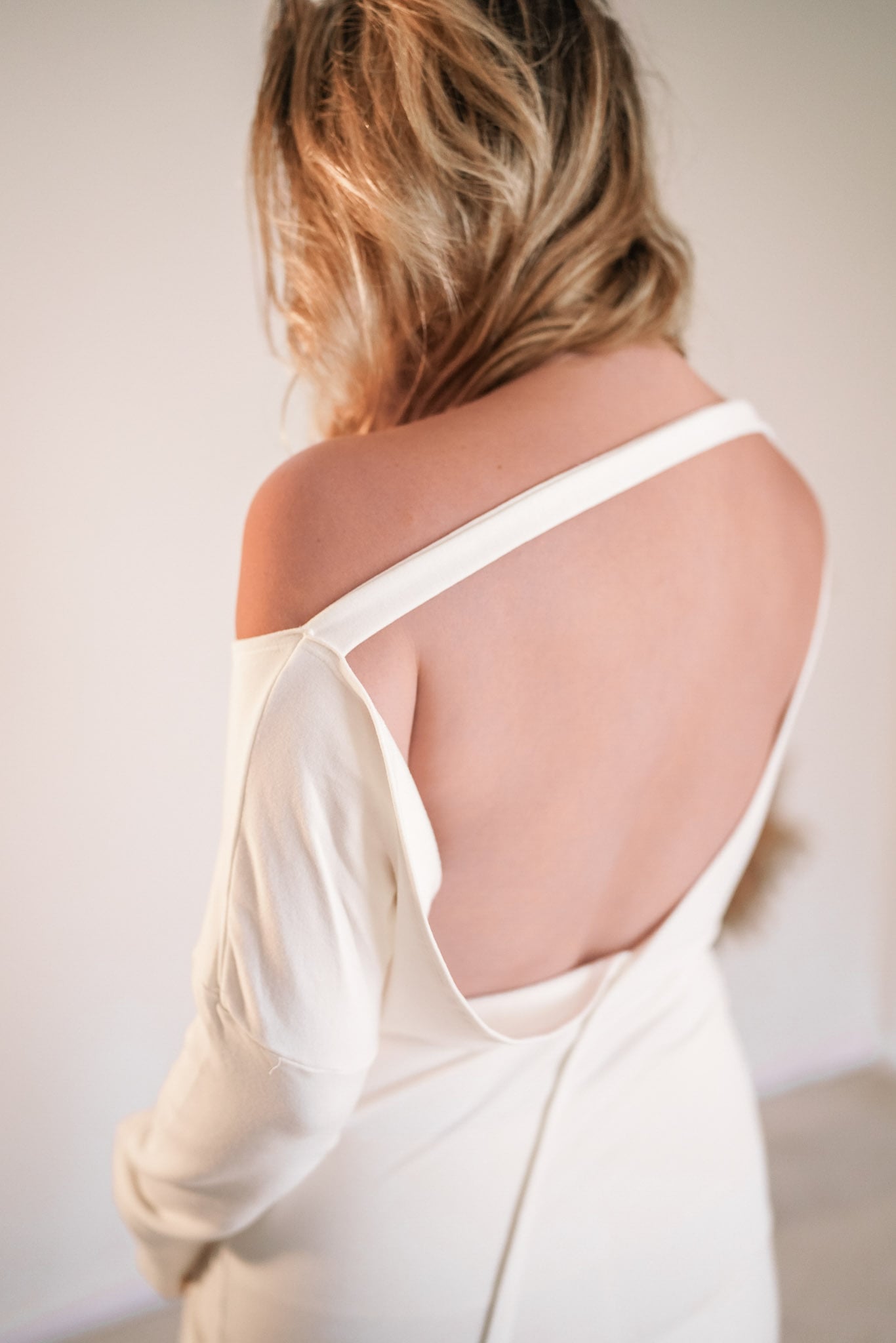 Soma Sweater White - Bamboo image 2