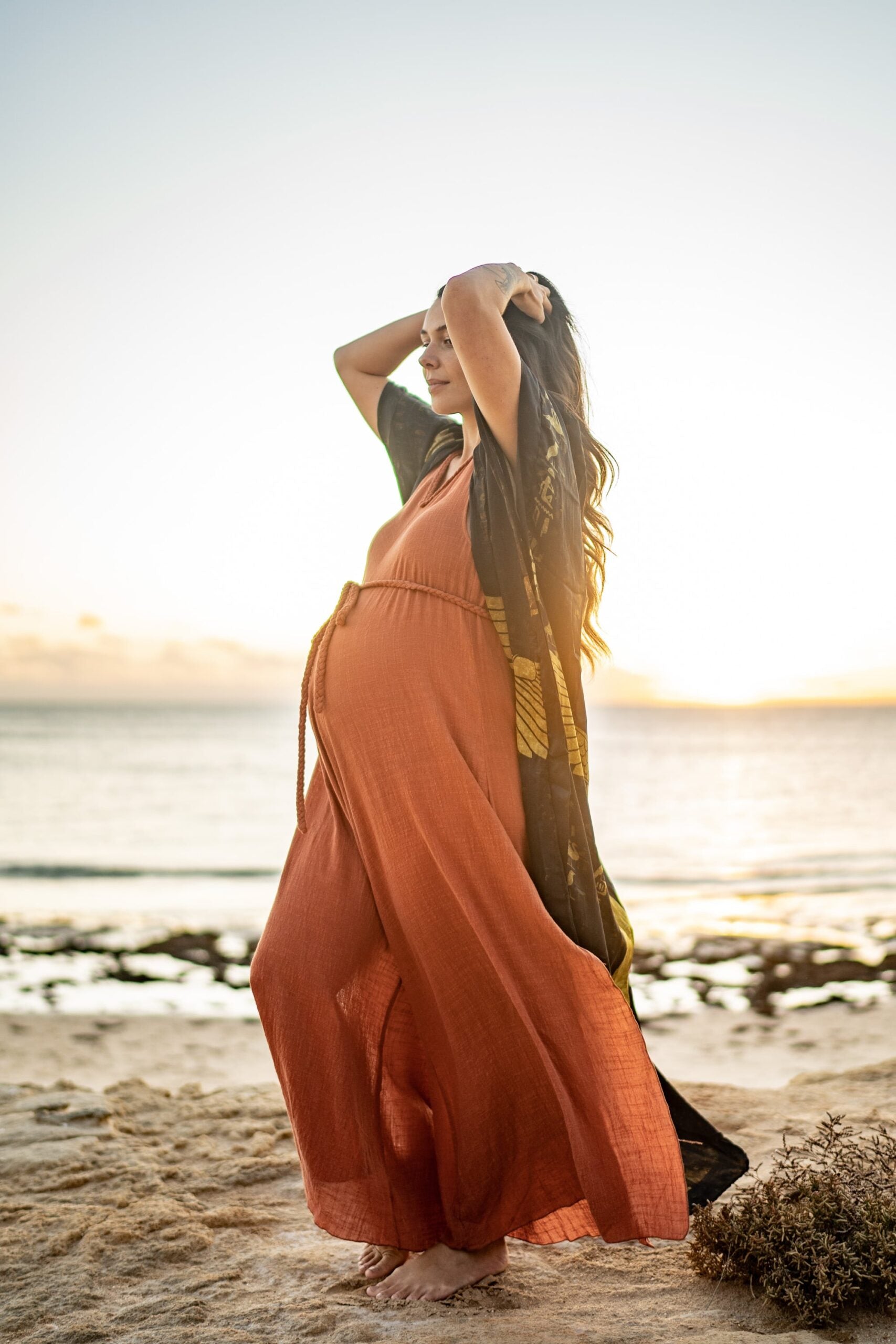 Joysuit Terracotta- Cotton Gauze image 3