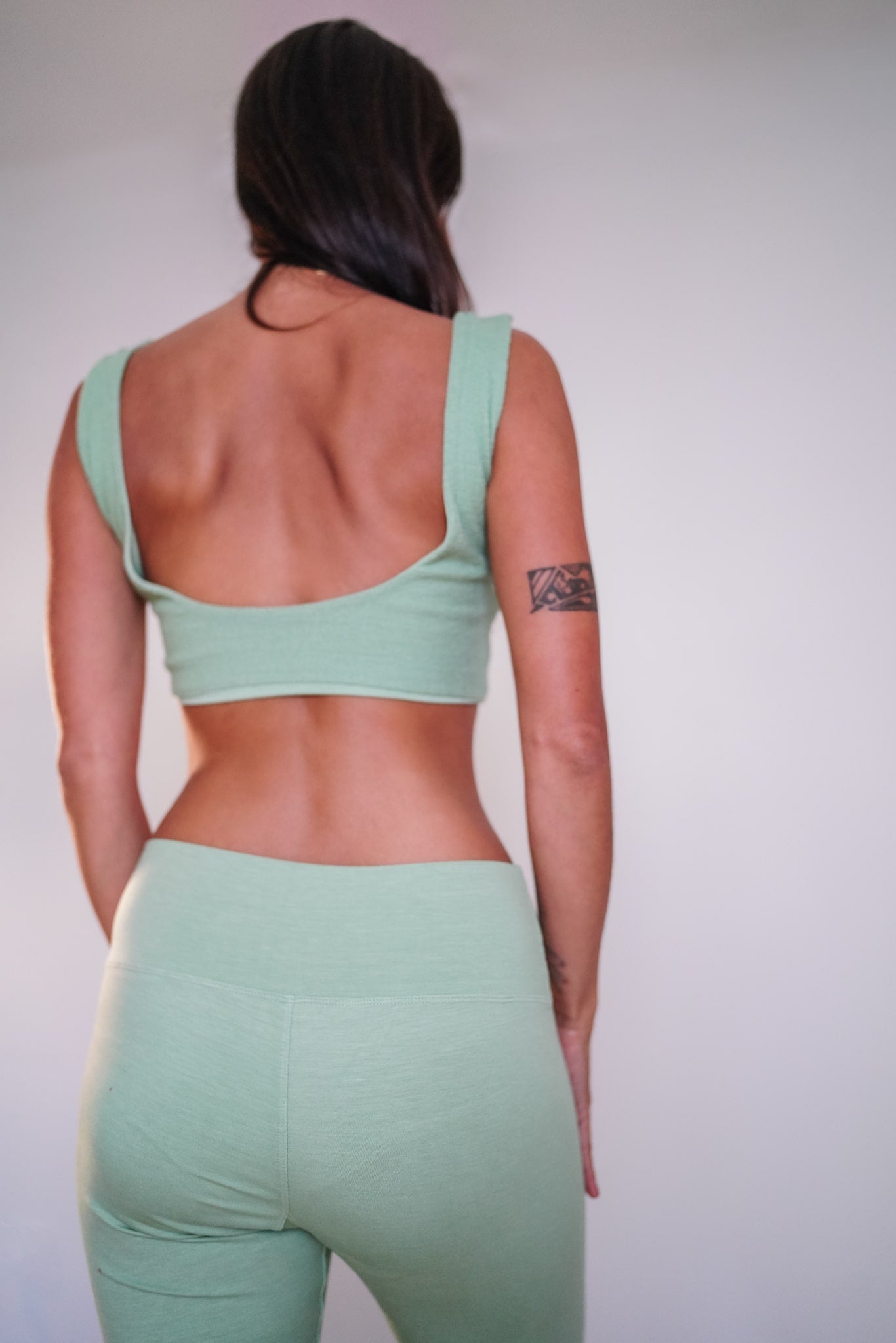 Lotus Leggings Mint - Bamboo image 3