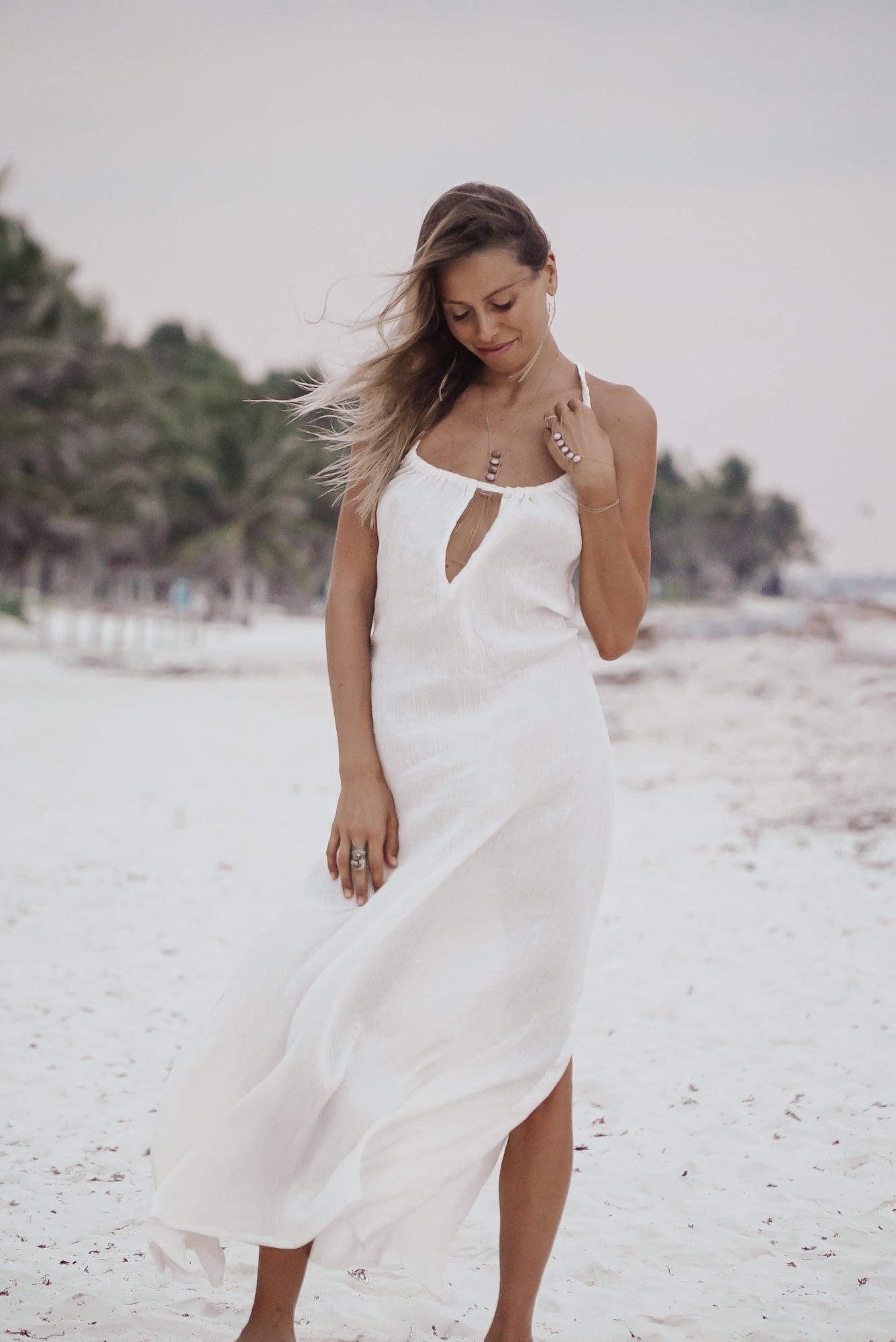 Grace Ivory - Organic Cotton Dress image 14