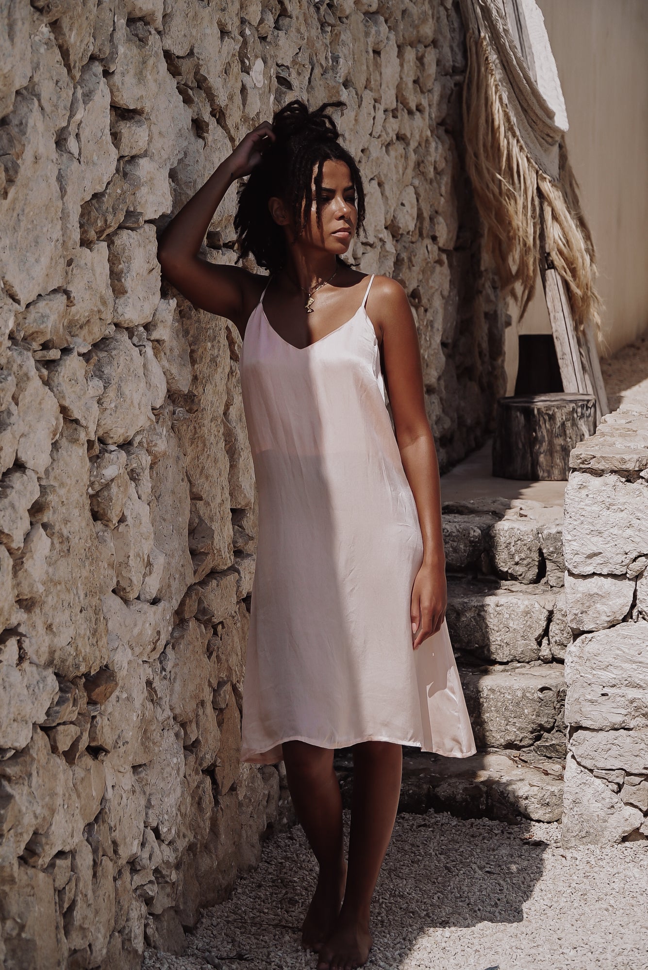 Elegance Pearl - Silk Dress image 12
