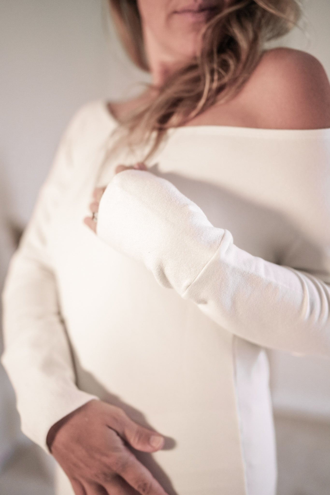 Soma Sweater White - Bamboo image 4