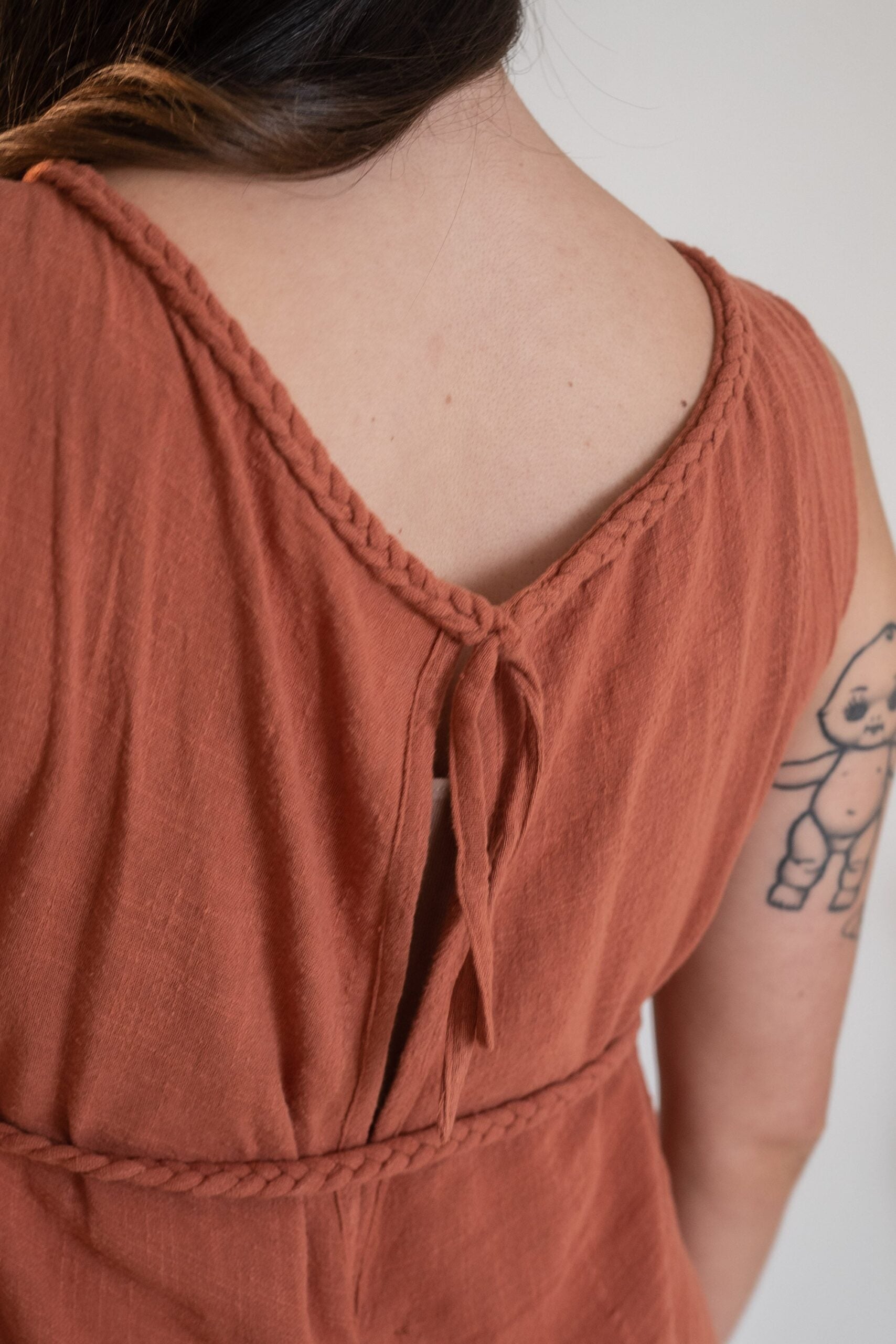 Joysuit Terracotta- Cotton Gauze image 6