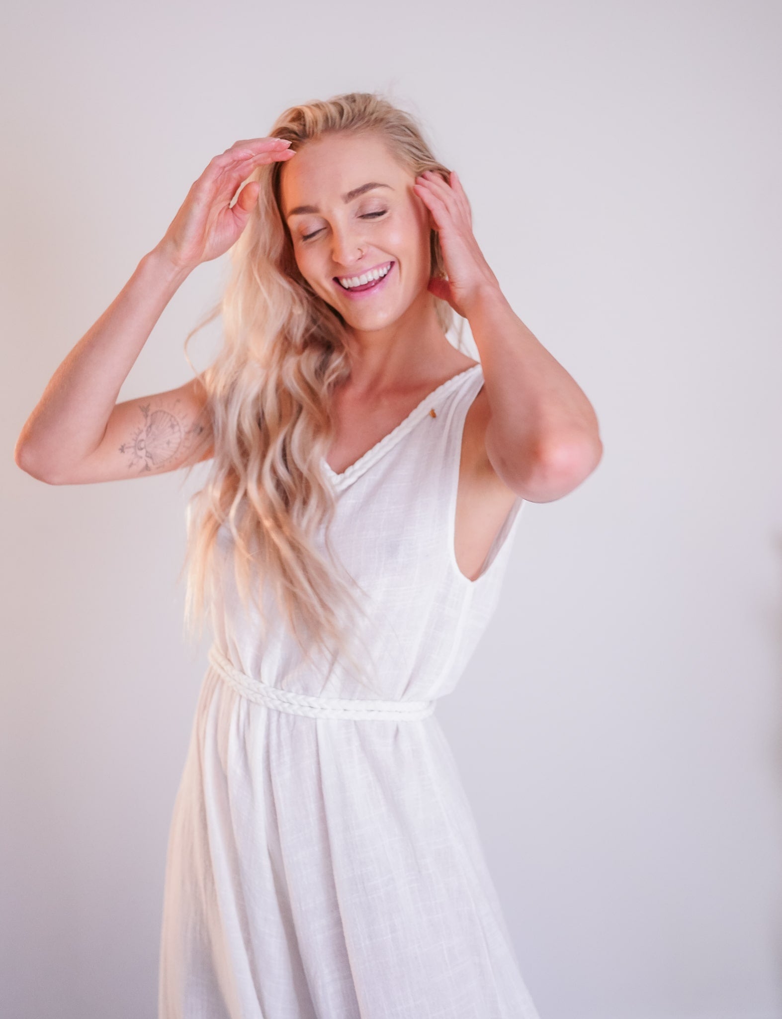 Joysuit White - Cotton Gauze image 5