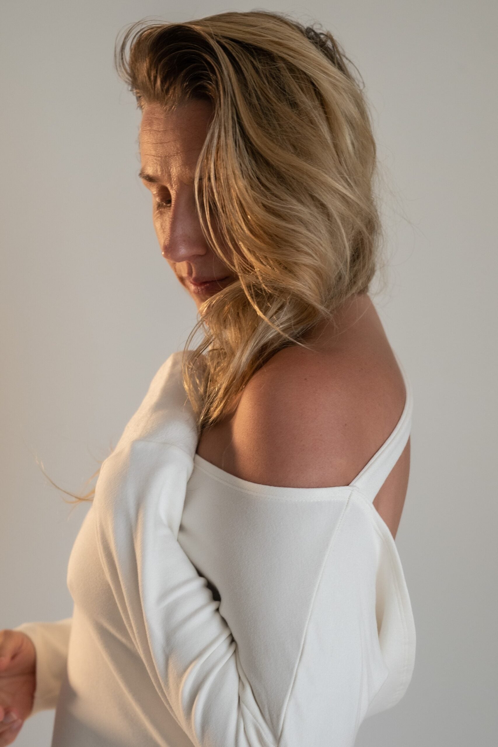 Soma Sweater White - Bamboo image 8