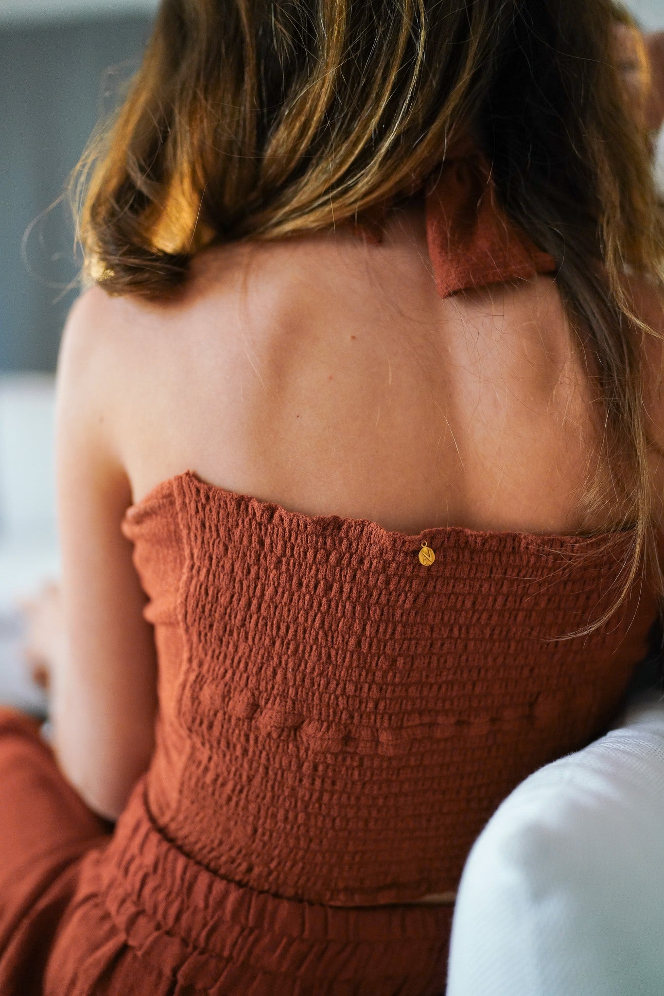 Muse 4-way Top Terracotta - Nettle Fibre image 1