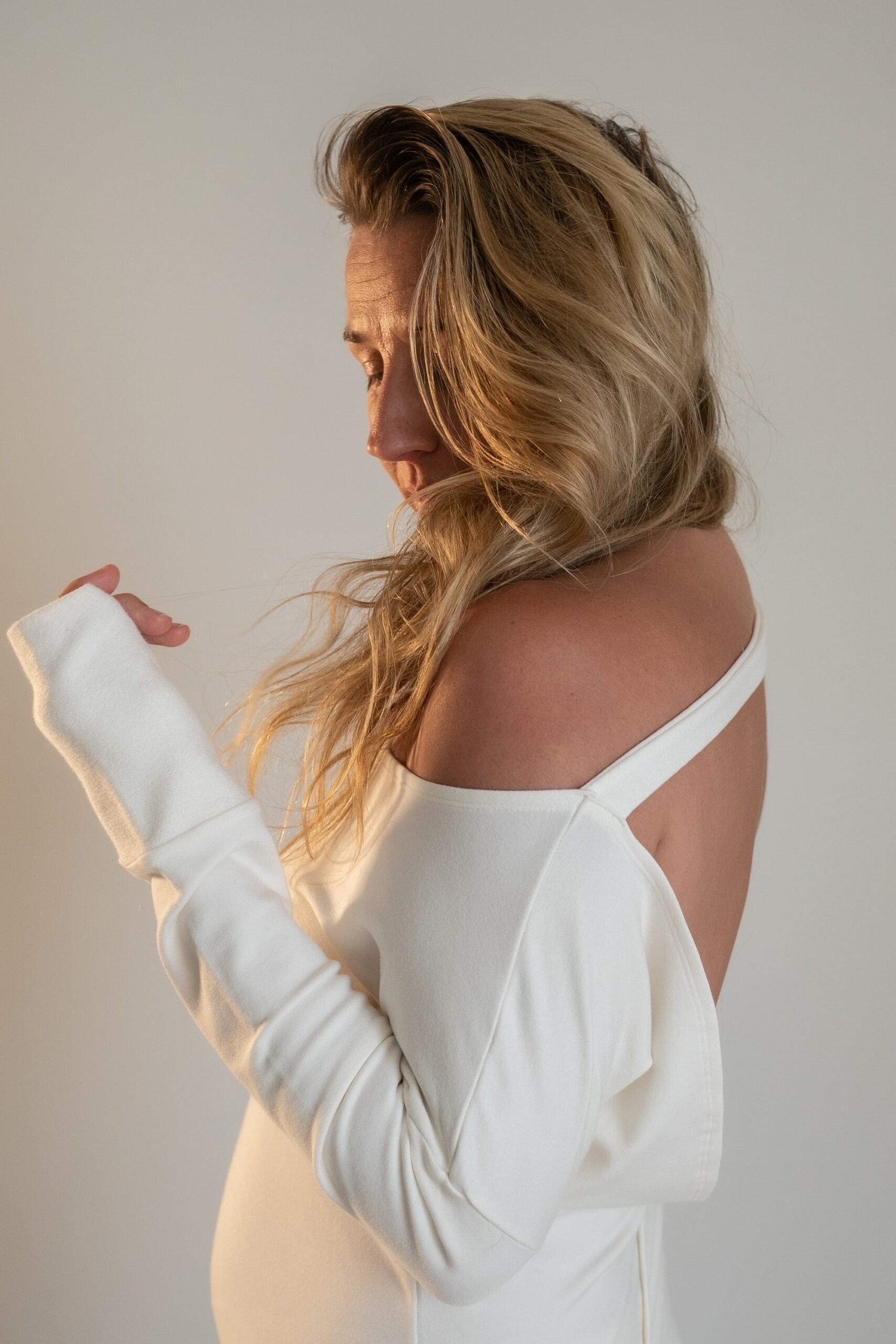 Soma Sweater White - Bamboo image 9