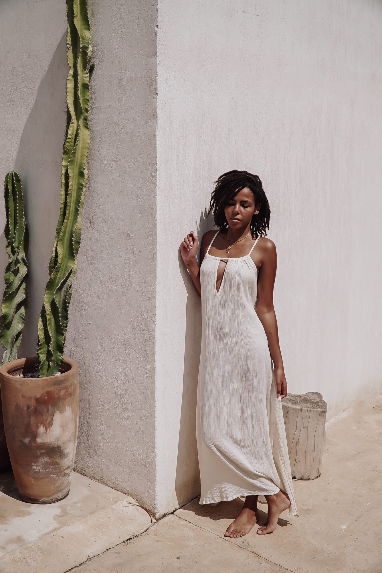 Grace Ivory - Organic Cotton Dress image 19