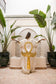 PRE ORDER – Ankh Codes White - Silk Kimono