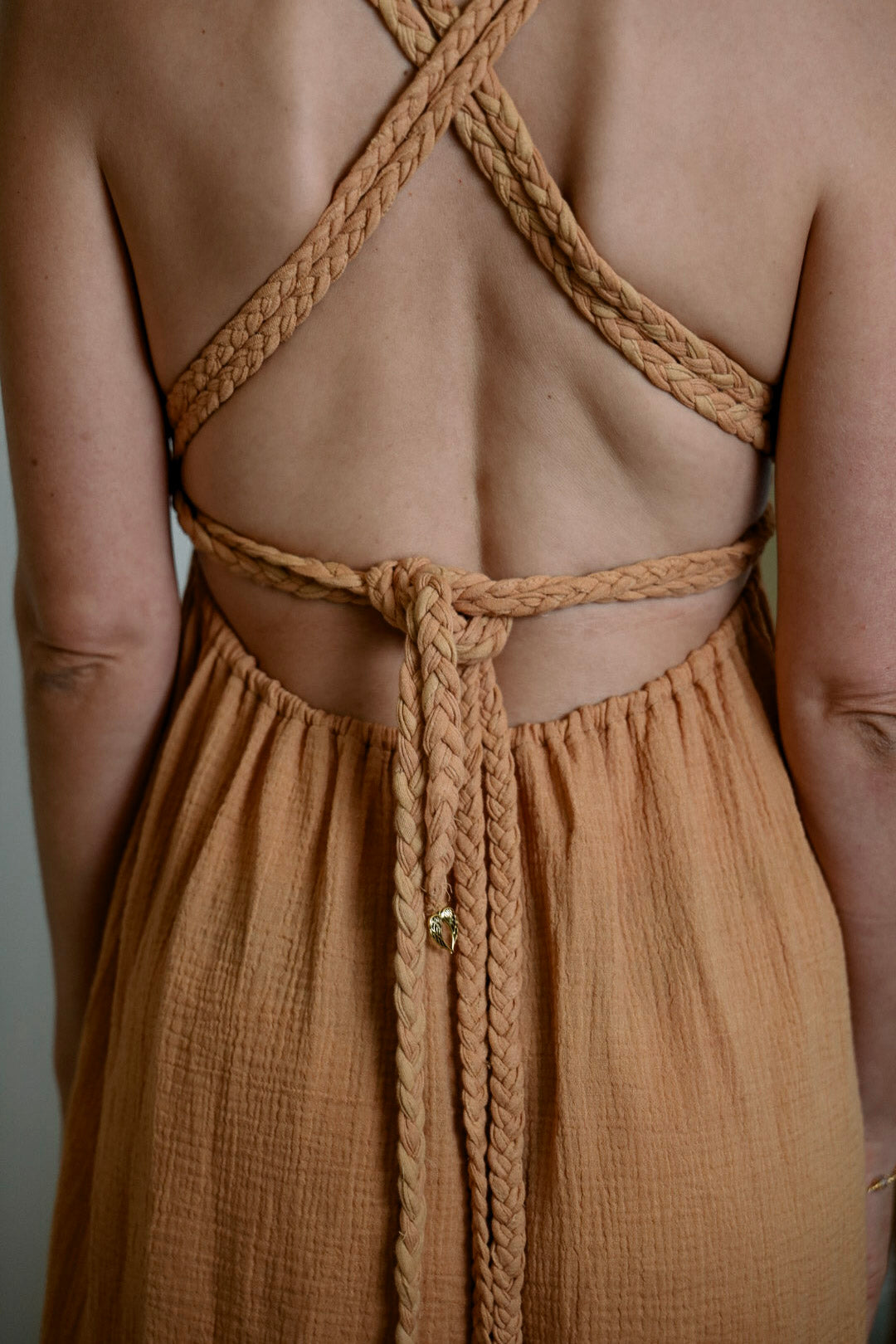 Magdala Dress - Organic Cotton Desert