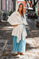 Essene Hood Kimono – Raw Silk Sand image 6
