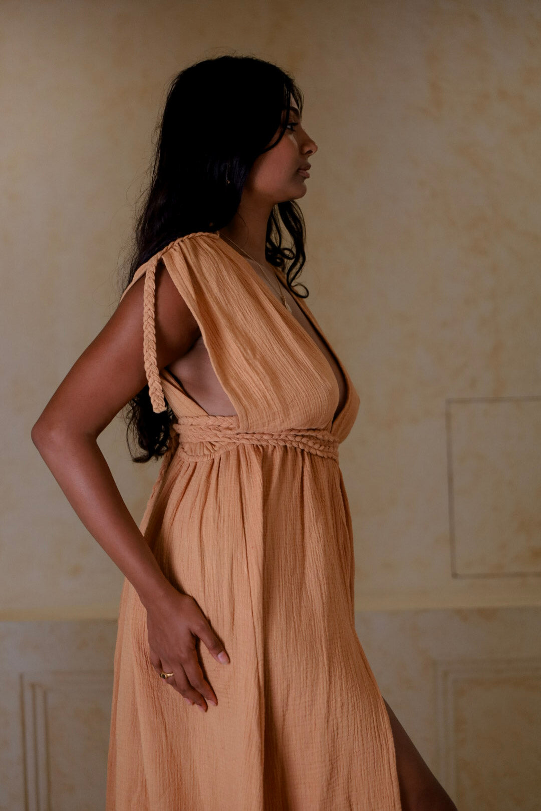 Quedesha Kaftan - Organic Cotton Desert