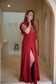 Quedesha Kaftan - Organic Cotton Red