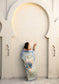 PRE ORDER – Blue Lotus Priestess - Silk Kimono image 4
