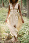 Inanna Dress – Raw Silk Sand image 0