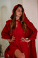 Witch Cloak - Organic Cotton Red