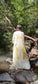 PRE ORDER – Magic White Rose Silk Kimono image 6