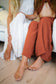 Tayu Pants Terracotta - Nettle Fibre image 7