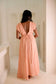 Quedesha Kaftan - Organic Cotton Peach