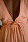 Quedesha Kaftan - Organic Cotton Peach