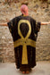 Ankh Codes Black - Silk Kimono image 9