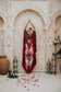 PRE ORDER - Mystic Red Rose Silk Kimono