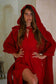 Witch Cloak - Organic Cotton Red
