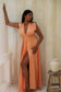 Quedesha Kaftan - Organic Cotton Peach