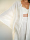 Tayu Kimono White - Nettle Fibre image 9