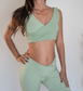 Lotus Yoga Top Mint - Nettle Fibre image 1